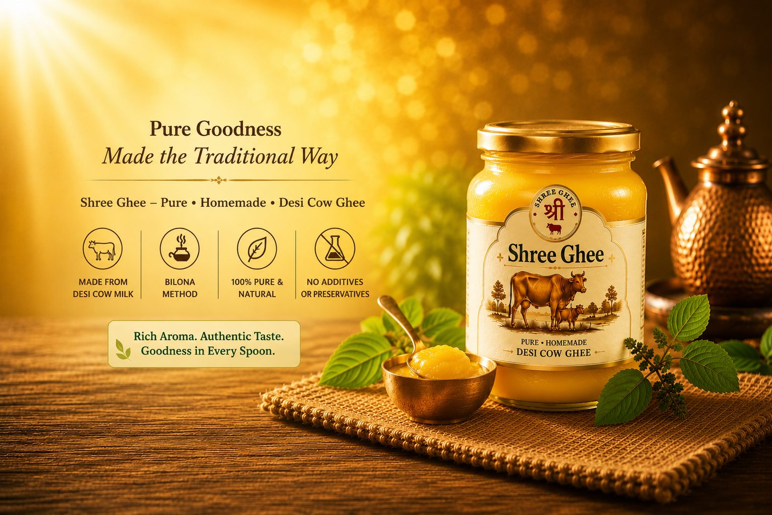 Shree Ghee - Pure Homemade Ghee